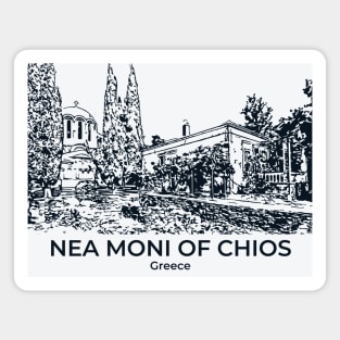 Nea Moni of Chios - Greece Magnet